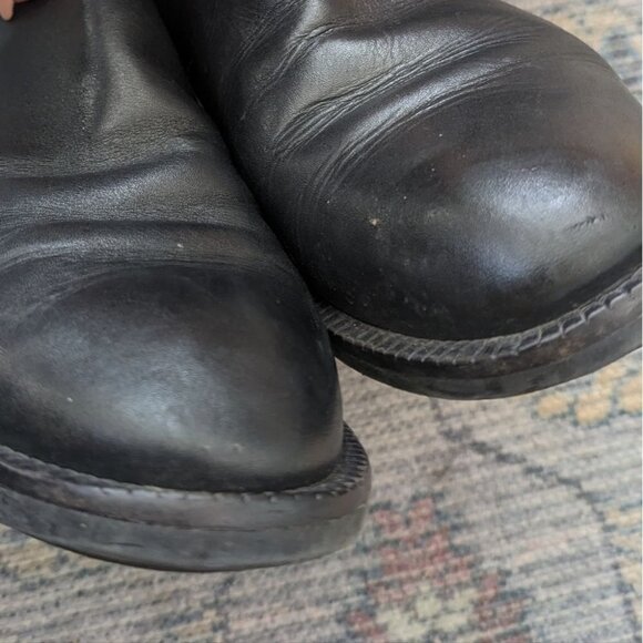 Aquatalia | Odilia Riding Boot in black leather - Picture 9 of 14